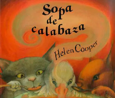 Cover for the book Sopa de Calabaza by Ellen Cooper- eSpacool Online Spanish School For Kids